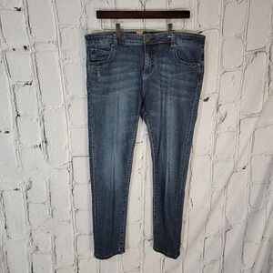 KUT FROM THE KLOTH Katy Boyfriend Fit Jeans Casual Everyday Wear Denim Womens 14
